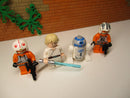 ( G5/7 ) Lego Star Wars 1x Luke Skywalker R2-D2 2x X-Wing Pilot Minifigur