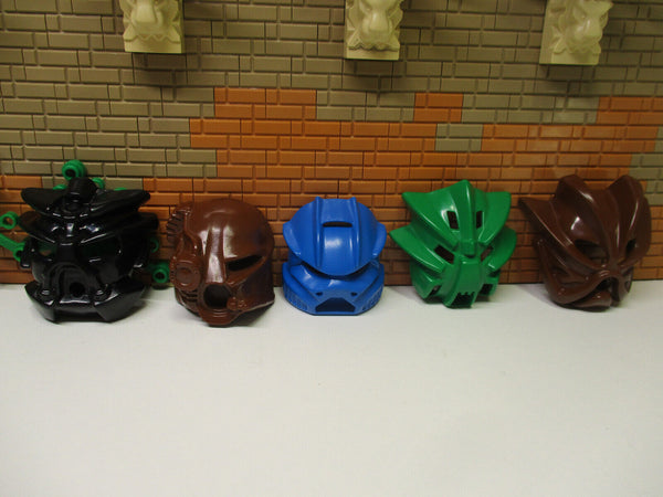 (B8 / 24) Lego Bionicle Kanohi Nuva 1x 43614 1x 43615 1x 43855 1x 43856 1x 43616