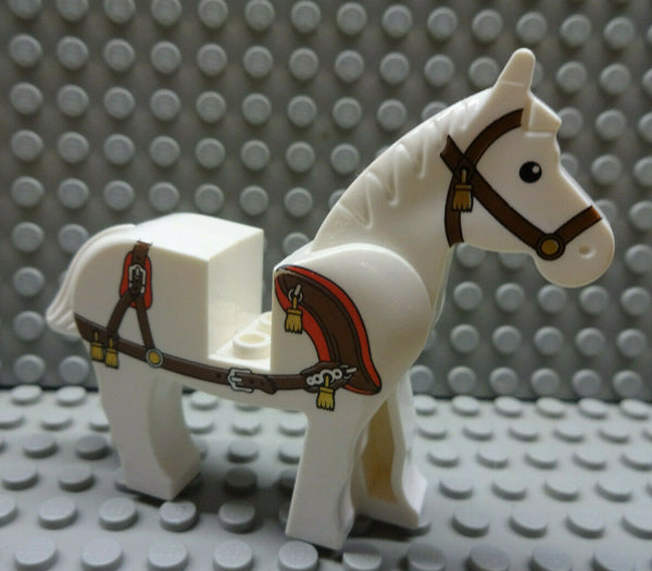 (A4 / 7 - 5 ) Lego 4493c01pb08 Pferd Ritter Aus 7188 King's Carriage Ambush
