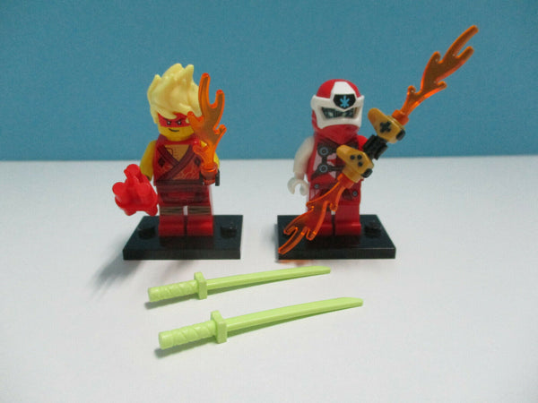 (B1 / 3 - 11) Lego Ninjago Figuren  njo567 Kai + njo568 Kai