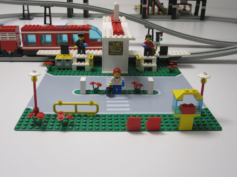 LEGO 6399 AIRPORT SHUTTLE MONORAIL MIT OVP & BA 100% KOMPLETT