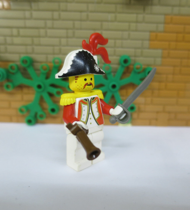 (i10 / 3 ) Lego 1x Admiral Rotröcke Piraten  6271 6274 6276 6277