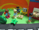 ( RB1 / 1 ) LEGO Duplo Post / Paketdienst Set Figuren LKW