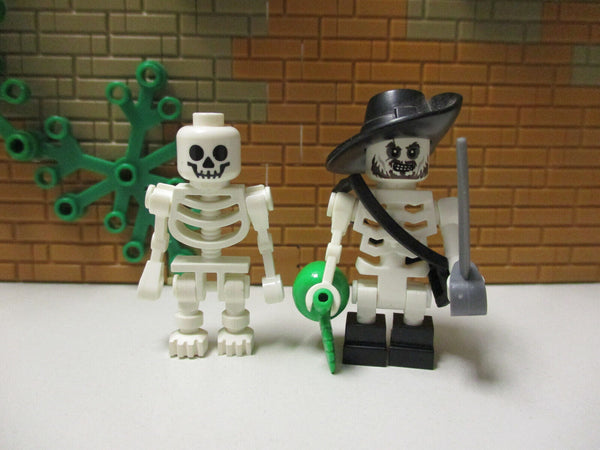 ( F13 / 6 ) Lego Fluch der Karibik poc003 Skeleton Barbossa & gen038 Skelett