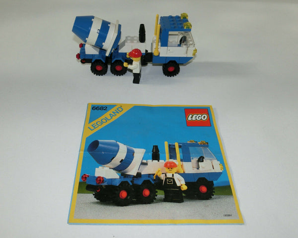 (G9) Lego 6682 Betonmischer MIT BA 100% Komplett Gebraucht Classic Minifigur kg