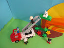 ( GB30 / 3 ) LEGO Duplo Feuerwehr Set Leiterfahrzeug Auto Figuren Katzen Rettung