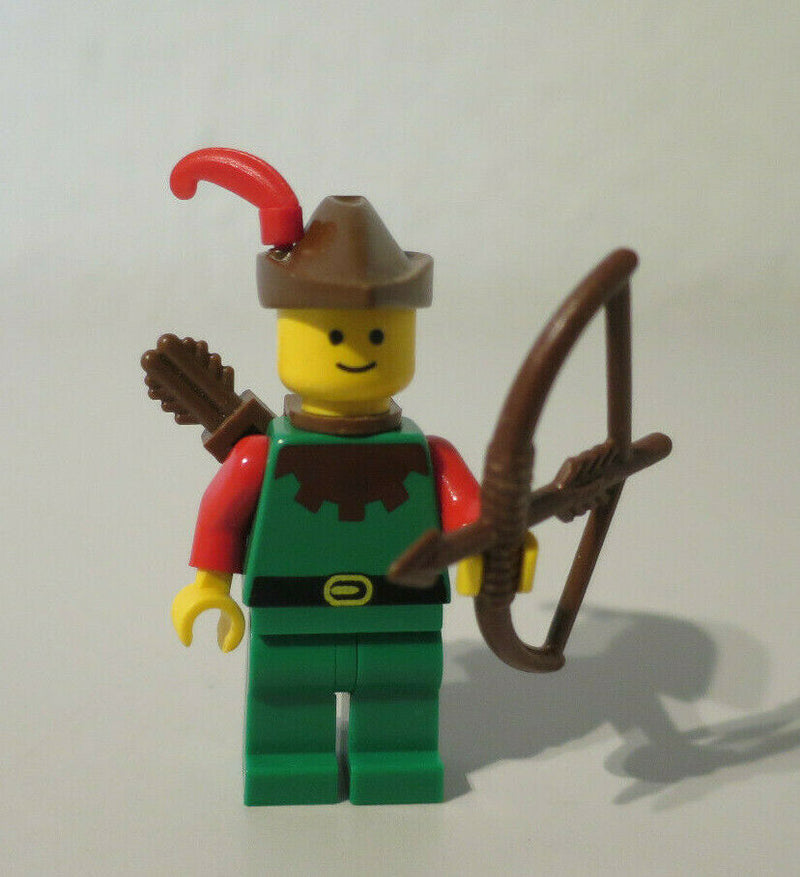 (i10 / 1 ) Lego 1x cas139 Wald Mann Robin Hood Minifigur 6054 6066 6103 Ritter