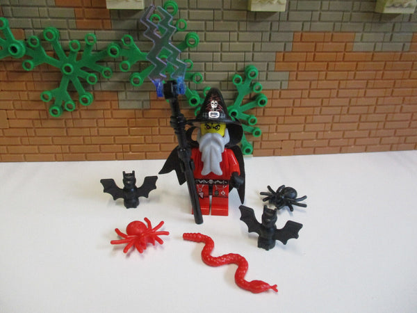 (B4/32-7) Lego Evil Wizard Böser Zauberer Minifigur cas326 Castle Ritter 7093