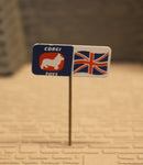 ( H6/42 ) CORGI TOYS 60er JAHRE ANSTECKNADEL