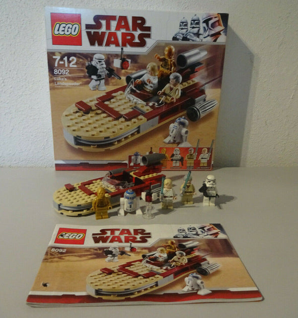 ( AH  8 ) Lego Star Wars 8092 Luke's Landspeeder Mit OVP & BA 100% Komplett