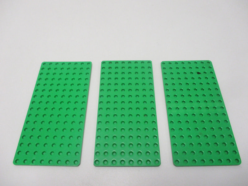 ( A13/21 ) LEGO 3x Platte dünn 3865 8x16 hell grün Ritter Piraten Star Wars