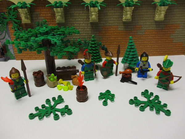 (B7/9) Lego 5 x Robin Hood Ritter Knight Kingdom Castle 6054 6060 6067 6071 6077