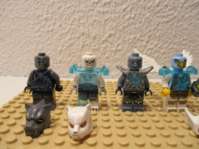 ( D2/7-3 ) LEGO Chima Figuren Set