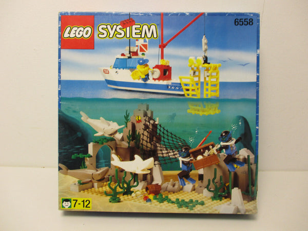 ( AH 6 ) Lego System 6558 Shark Cage Cove NEU / OVP  Unterwasserwelt