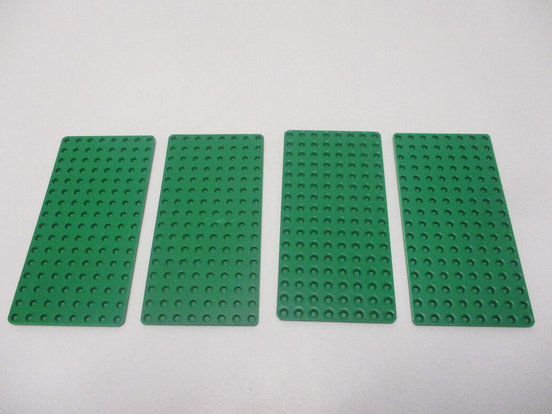 ( A 13/17 ) LEGO 4x Platte dünn 3865 8x16 grün Ritter Piraten City