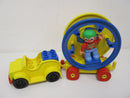 ( RB2 / 2 )  LEGO Duplo Zirkus Auto mit Drehscheibe Clown und Direktor