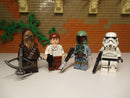 ( L4 / 1 ) 1x Lego Star Wars sw0711 Boba Fett Han Solo Chewbacca Stormtrooper