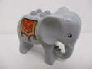 ( RB5 / 3 )  LEGO Duplo Zirkus  Elefant mit Wippe  Direktor