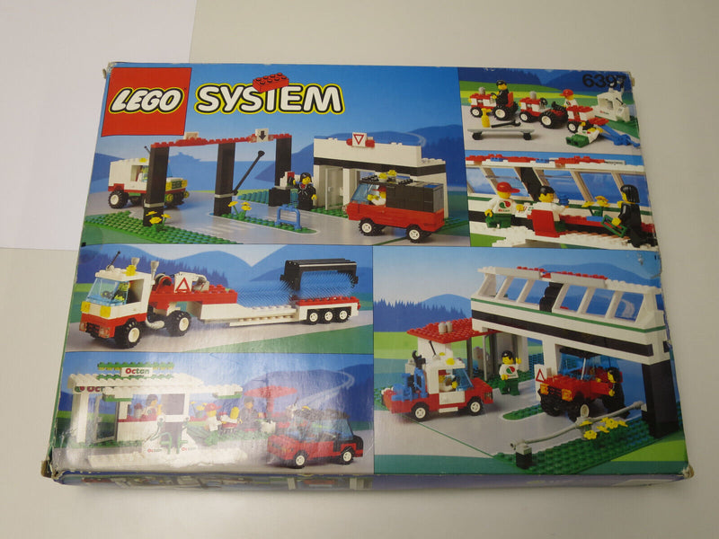 ( AH 2 ) Lego 6397 Gas N' Wash Express Tankstelle Mit OVP &  BA