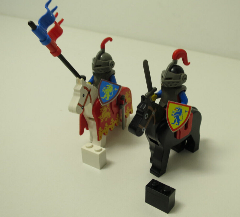 ( AH 3 ) LEGO 6081 King's Mountain Fortress RITTERBURG  OVP & BA 100% KOMPLETT.