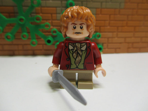 ( G11/14 ) Lego Herr der Ringe Hobbit lor030 Bilbo Baggins red coat aus 79004