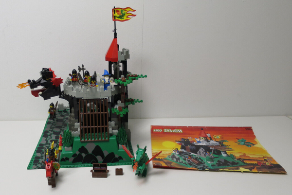 ( AH 5 ) LEGO 6082 Burg Drachenstein - Fire Breathing Fortress mit BA Komplett