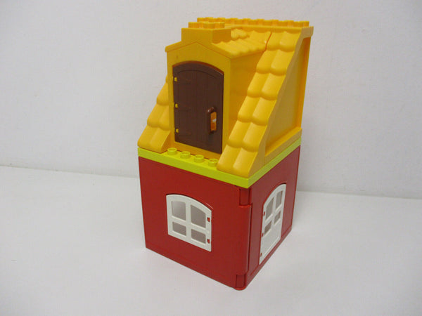 ( RB 15 / 2 ) Lego Duplo Mauer Wand Dach Puppenhaus Gebäude Haus