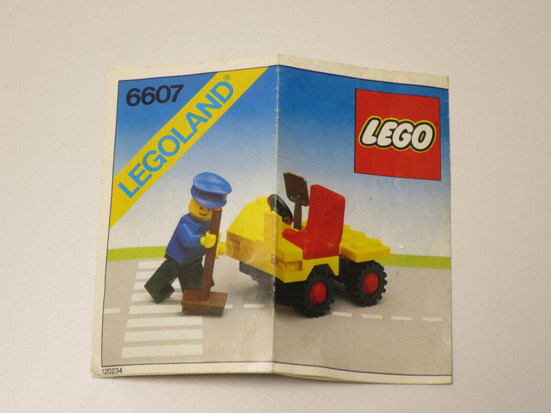 ( L14 / 9 ) Lego 6607 6630 6658 Classic  MIT BA 100% KOMPLETT