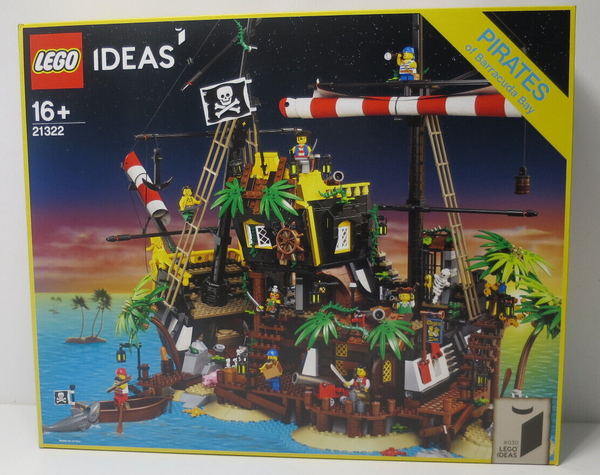 Lego Ideas 21322 Piraten der Barracuda - Bucht Piratenschiff Insel  Neu OVP