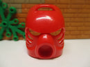 (B8 / 13) Lego Bionicle Kanohi 2x Rot 2x Dunkelgrau 32505 Hau masken
