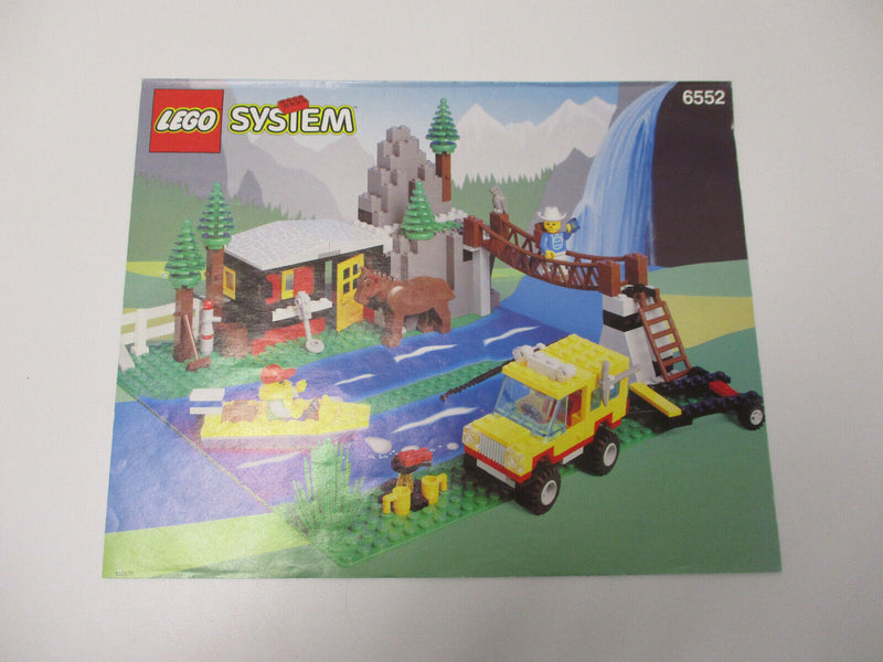 ( AH 1 ) Lego 6552 Rocky River Retreat Berghütte  Town mit OVP & BA