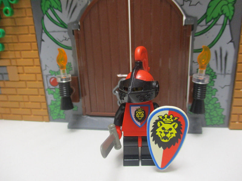 ( A4 / 2  ) Lego 1x cas063 Ritter Royal Knights Castle Minifigur aus Set 6090