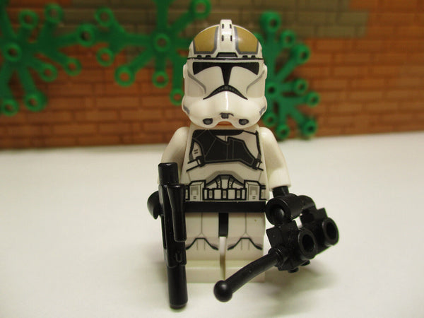 ( H2/20 ) Lego STAR WARS sw0837 Clone Trooper Gunner aus 75182