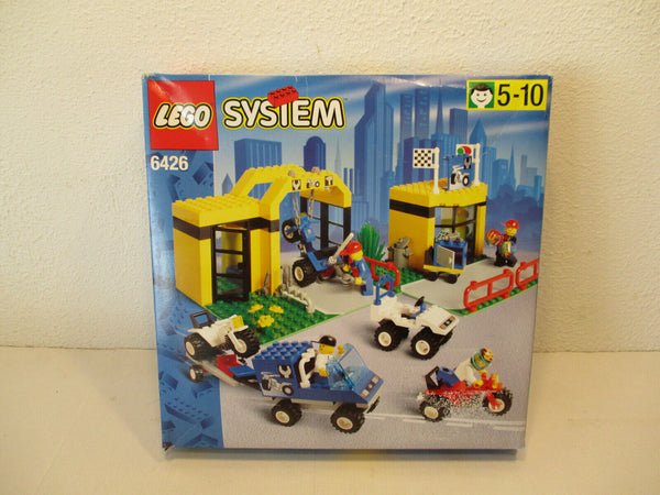 ( AH 8 ) Lego System 6426 City Motorrad Geschäft / Super Cycle Center NEU OVP