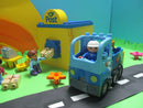 ( RB34 / 3 ) LEGO Duplo Post / Paketdienst Set Figuren LKW Zubehör