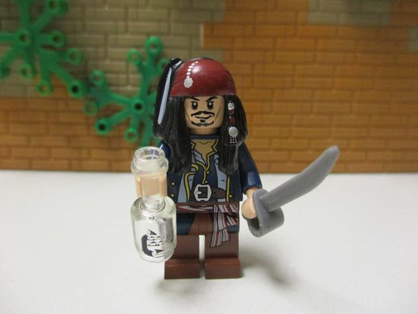 (F13 / 5-1) Lego Fluch der Karibik poc001 Captain Jack Sparrow & Pearl in bottle