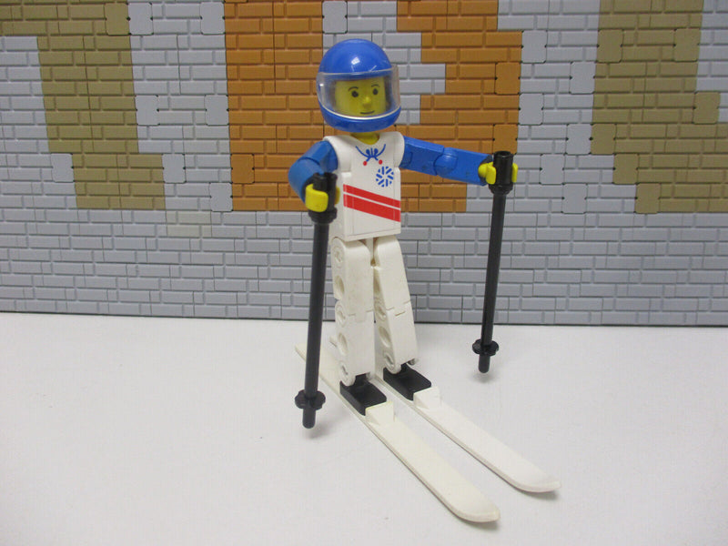 ( D7 / 2 )    Lego Technic / Technik  Figuren Skifahrer