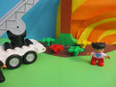 ( GB30 / 3 ) LEGO Duplo Feuerwehr Set Leiterfahrzeug Auto Figuren Katzen Rettung