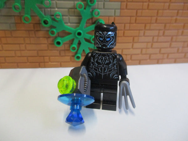 ( B4 / 9 - 6 ) Lego Black Panther Minifigur sh478 Marvel Super Heroes 76099