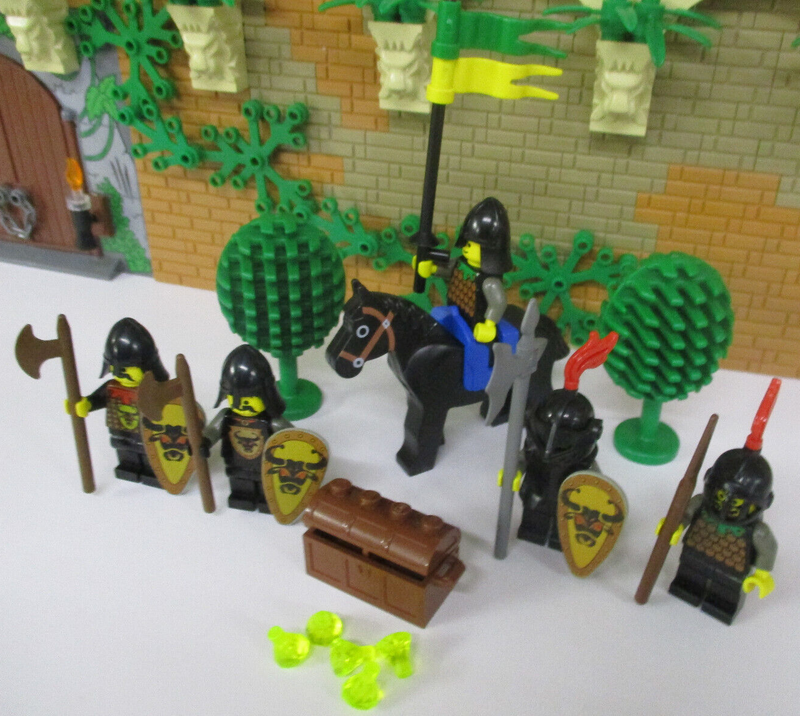 (E6 / 4) Lego 6 x Ritter Knight Kingdom Castle Pferd Zubehör 6086 6080 6085
