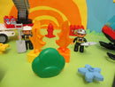 (RB10/1) LEGO Duplo Feuerwehr LÃ¶schfahrzeug  Hubschrauber Auto