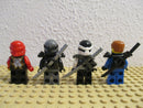 (D2-2/12) Lego Ninjago 4 Figuren Kai Zane Jay Cole Sammlung