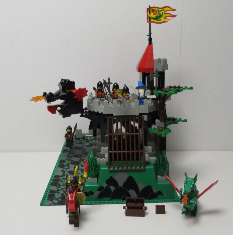 ( AH 5 ) LEGO 6082 Burg Drachenstein - Fire Breathing Fortress mit BA Komplett