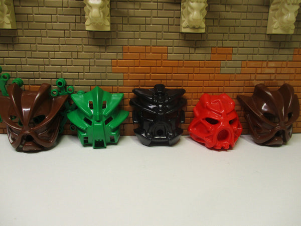 (B8 / 23) Lego Bionicle Kanohi Nuva Masken 1x 43616 2x 43615 1x 43614  1x 43853