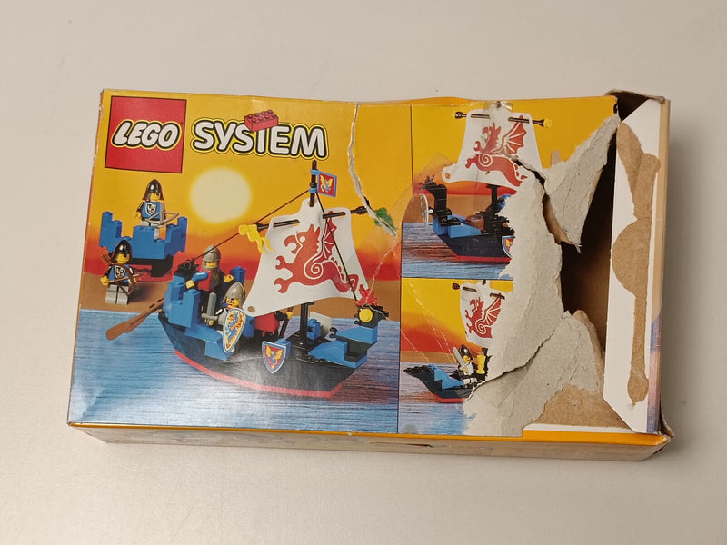 ( D13 ) Lego 6057 Sea Serpent Black Knights Ritterburg OVP & BA 100% Komplett