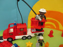 (RB10/1) LEGO Duplo Feuerwehr LÃ¶schfahrzeug  Hubschrauber Auto