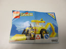 ( L5/1 ) Lego System 6662 Backhoe Bagger Baustelle 100% komplett mit BA und OVP