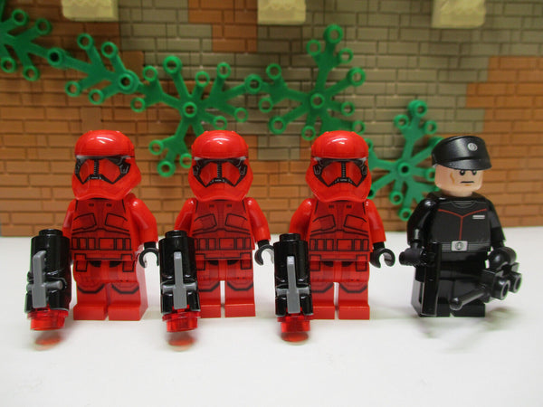 ( O3/3 ) Lego STAR WARS sw1065 Sith Trooper & sw1076 Sith Fleet Officer 75266