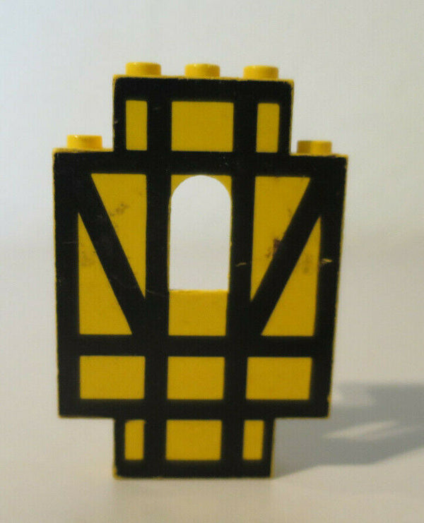 ( A5 / 9 - 1 ) Lego 1x 4444p03 Mauer gelb Piraten Ritter  6074 6086 10039