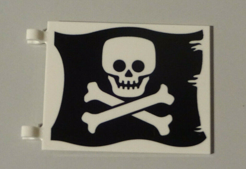 (B6 / 6) Lego 1x 2525pb012 Piratenschiff Piraten Flagge NEU